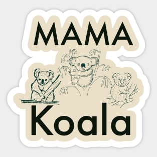 Mama Koala Sticker